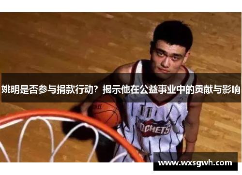 姚明是否参与捐款行动？揭示他在公益事业中的贡献与影响